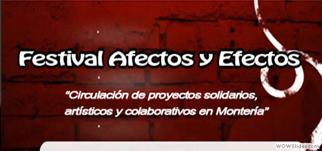 Imagen Promocional Festival de Afectos y Efectos