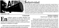 Primera Edicin Del Peridico AfirmAccin